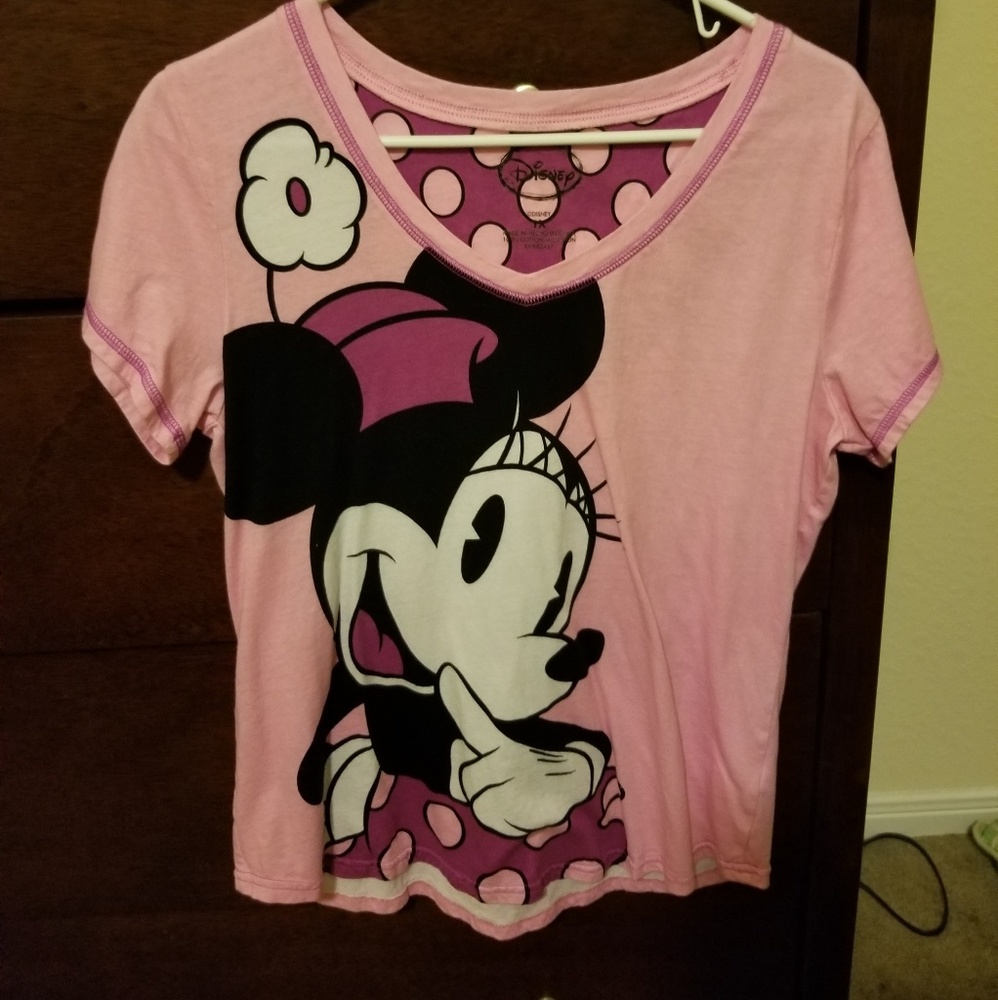 Disney Minnie pink shirt